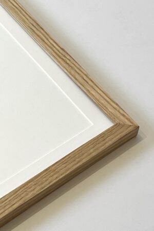 Рамка 21x30 см MINIMALISM из массива ясеня в натуральном оттенке — изображение 3