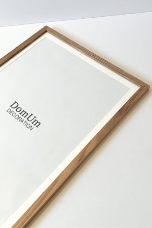 Рамка 21x30 см MINIMALISM из массива ясеня в натуральном оттенке — изображение 2