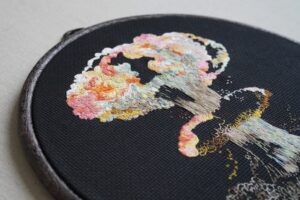 Мария Кокунова. Далекая радуга. Ручная вышивка — изображение 4