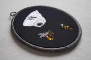 Мария Кокунова. Далекая радуга. Осятник. Ручная вышивка — изображение 2
